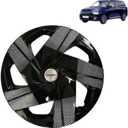 Starex Silver Black 15 Inch For Carens Wheel Cover For Kia Universal For Car-image-73