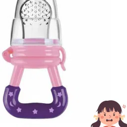 SST Sales Baby Food And Fruit Nibbler & Pacifier Teether BPA Free Nibbler BH70 Feeder-image-3