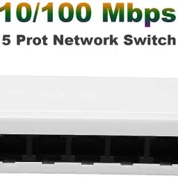 RuhZa 5 Port Ethernet Switch, Fast Ethernet Switch Plug and Play Wireless Ethernet Lan Adapter compatible with Windows-43