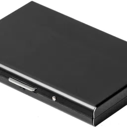 Men & Women Casual, Formal, Ethnic, Evening/Party, Travel, Trendy Black Aluminium RFIDCard Holder-image-33