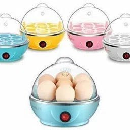dreamexpo Egg Boiler Electric Automatic Off 7 Egg Poacher for Steaming Cooking And Boiling, Mini Electronic Egg Boiler Device Multi function Egg Cooker Boils Upto 7 Eggs at a Time (Multicolor) (MEDIUM) Egg Cooker image 4