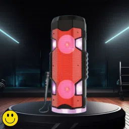 GUGGU Play (PORTABLE BLUETOOTH PARTY SPEAKER) With Karaoke Mic, High Quality SoundC122 20 W Bluetooth Party Speaker-image-73