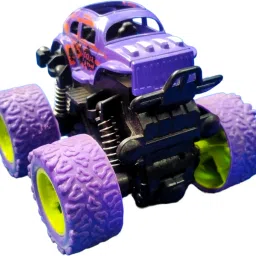 Monster Car Off-road Friction Powered Push And Go Cars, 360 Degree Rotating Toy-17