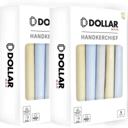 Dollar Cotton Handkerchiefs Hanky for Men ["Assorted"] Handkerchief-image-36