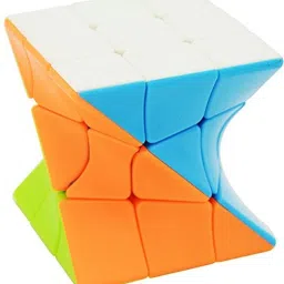 twisted 3 x3 speed cube-0