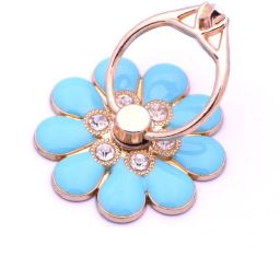 Renyke Phone Ring 360 Degree Rotating Ring Grip Anti Drop Finger Holder for All Mobile Tablet (Nine Leaf) Mobile Holder-picture-28