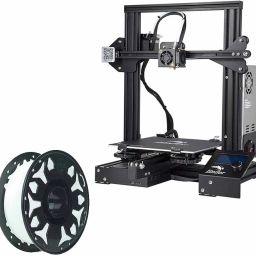 Creality Upgraded Ender 3 with Original With Daily White PLA 3D Printer 3D Printer-12