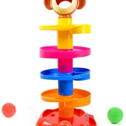 Ball Drop and Roll Swirling TowerV249-13