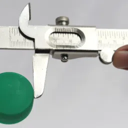 the labworld MATT FINISH Manual Vernier caliper slide caliper 12.5cm measurement metallic for measurement,length and diameter Vernier Caliper image 2