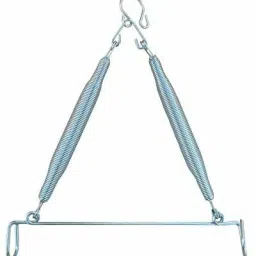 Baby Triangle Stainless Steel Cradle Spring 15KG (Silver)-image-3