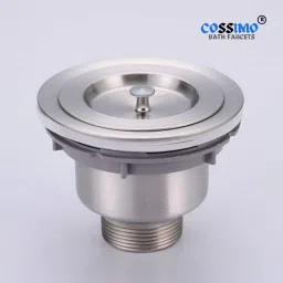 - CMW-04 - Stainless Steel 304 Grade Sink Basket Coupling 4 " Inch For Kitchen Sink - Set of 1 Pcs Flange Faucet-image-28
