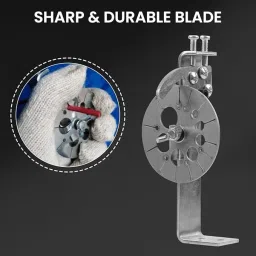 probero Manual Handheld Wire Stripper Tool with 10 Spare Blades Manual Handheld Wire Stripper Tool with Multi Cable Slots and 10 Pieces Blades Wire Cutter image 5