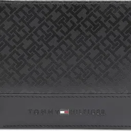 tommy hilfiger Men Casual, Formal Black Genuine Leather Wallet-picture-1