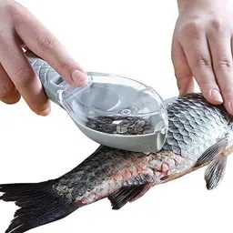 Fish Scale Remover Scraper – Fast Fish Skin Brush with Cover Fish Scaler-24
