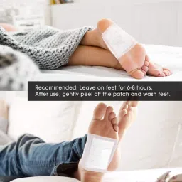 Premium Quality Cleansing DAtox Foot Patch Toxin Remover(2 Pkt-20 Pads) M37 Nursing Breast Pad-image-87