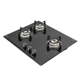 KAFF VRH 603 Tempered Glass Top 3 Burner Automatic Hob (Matte Enamelled Pan Support, Black)-picture-43