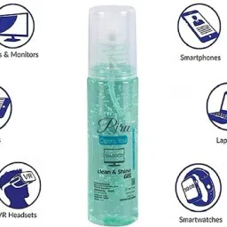 IKIS Clean & Shine Gel Multi-Purpose LCD Cleaning Kit, Liquid Solution Without Cloth to Clean Mobile/Laptop Screen, Computer, Tab, LCD Display, Camera (Pack of 4) 100 ML Each for Computers, Gaming, Laptops, Mobiles image 3