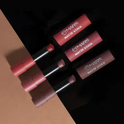 3 Red and Maroon Matte Lipstick Box Set-12