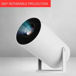 SACRO Protable Projector for Home 4K Support With Built-in App Netflix/YouTubeY335 (4500 lm / 1 Speaker / Wireless / Remote Controller) Portable Projector-2