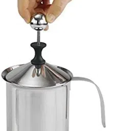 Coffee Frother Stainless Steel Manual Milk Frother For Coffee , Milk Frother Personal Coffee Maker-image-75