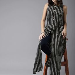 Women Printed Viscose Rayon Straight Kurta-picture-24