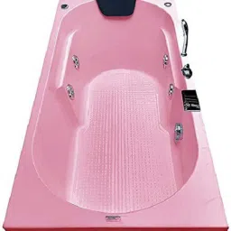 Divine 5.5 Ft with Jacuzzi Massage and Filler System - Pink Free-standing Bathtub-image-56