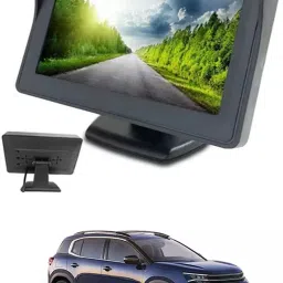 4.3 inch Dashboard Standing LCD TFT Monitor Display for Car Dashboard-45 Black LCD-image-59