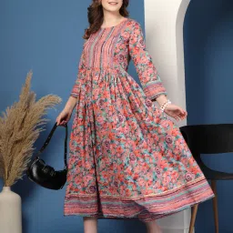 Women Gown Beige Maxi/Full Length Dress-image-16