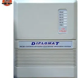 grd Diplomat EPABX 104 Intercom System and 2 Phone set Corded Landline Phone image 3
