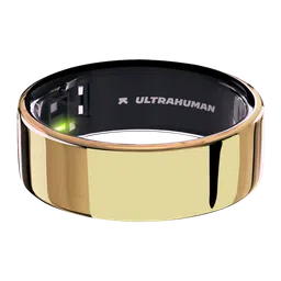 Ultrahuman Ring Air Smart Ring with Activity Tracker (Size 14, Upto 100 Meter Water Resistant, Bionic Gold)-10