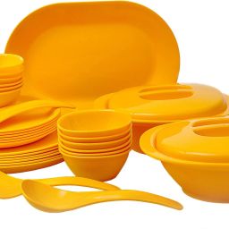 Pack of 32 PP (Polypropylene) Dinner Set-image-12