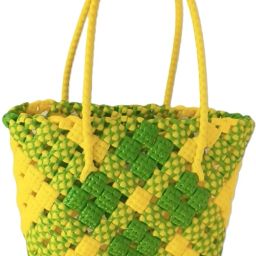 Small Biscuit Shape Plastic Wire Basket Koodai Plastic Fruit & Vegetable Basket-image-1