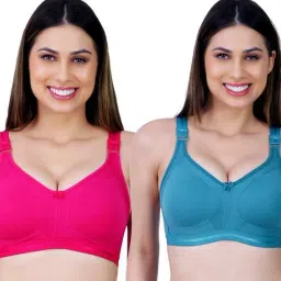 Pack of 2 Women Full Coverage Non Padded Bra-18