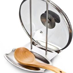 Stainless steel spoon rest holder Disposable Stainless Steel Cutlery Set-5