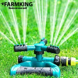 Automatic 360 ° Rotating Adjustable Garden Sprinkler 100 L Hose-end Sprayer-picture-10