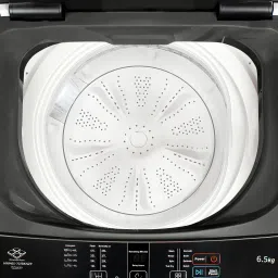haier 7 KG Oceanus wave drum, Softfall techonology Fully Automatic Top Load Grey image 5