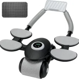 AB Automatic Roller with double 4 Elbow Support and Timer Ab Exerciser Ab Exerciser-4