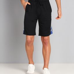van heusen Solid Men Black Regular Shorts-picture-18