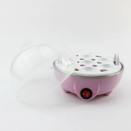 Electric Egg Boiler Plastic Electric Egg Boiler/Steamer/Cooker ,( Multicolour) Egg Cooker-image-4