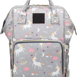 Large Capacity Mother Bag Diaper Backpack with Insulated Bottle Storage Diaper bag-image-58