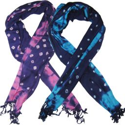 Solid Cotton Blend Women Multicolor Stole-image-38