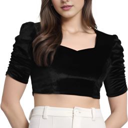 Sweetheart Neck Women Blouse-image-60