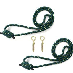 Iyengar Yoga Anti-Gravity Wall Rope Straps Long Stretch Support for Pilates Cotton Yoga Strap-image-37