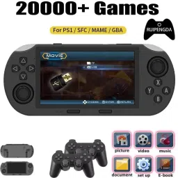 Playtastic SF3000 4.5 Inch IPS Screen Open Source Game Console 64 GB with 20+ Emulator 64G TF Card, 15000+ game, Portable Retro Game Console image 2