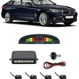 PKNB0673 Black Car Reverse Parking Sensor with LED Display 4 Sensor PKNB0673 Parking Sensor-picture-31