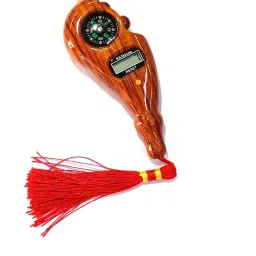 ummah needs Digital Tasbih/Tasbeeh Digital Tally Counter with compass (Brown ) Digital Tally Counter image 2