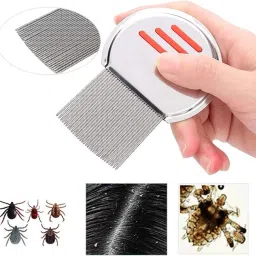 Lice Comb For Women And Kids Stainless Steel Lice Terminator Fine Egg Nit Lice-image-63