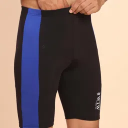 wiw Quick Dry swimwear jammer for men,Swim Shorts for Training, Racing Striped Men Swim Bottom Black Swimsuit-picture-36