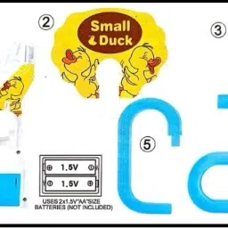meesaj Toy Interactive Small Duck Toy - Adorable Ducks on Stairs & Escalator Slide image 5