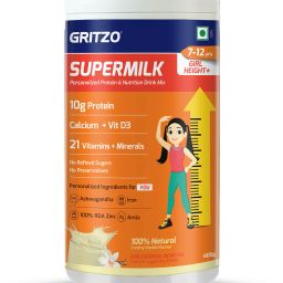 SuperMilk Height+ (7-12y Girls), 10g Protein (Creamy Vanilla)-image-84